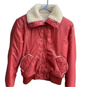 Vintage Jacket Sherpa Lined Coat